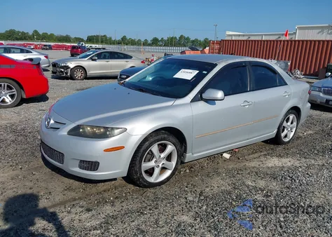 2007 Mazda Mazda6 I Sport Ve из США, поврежденный, VIN 1YVHP80C575M59779